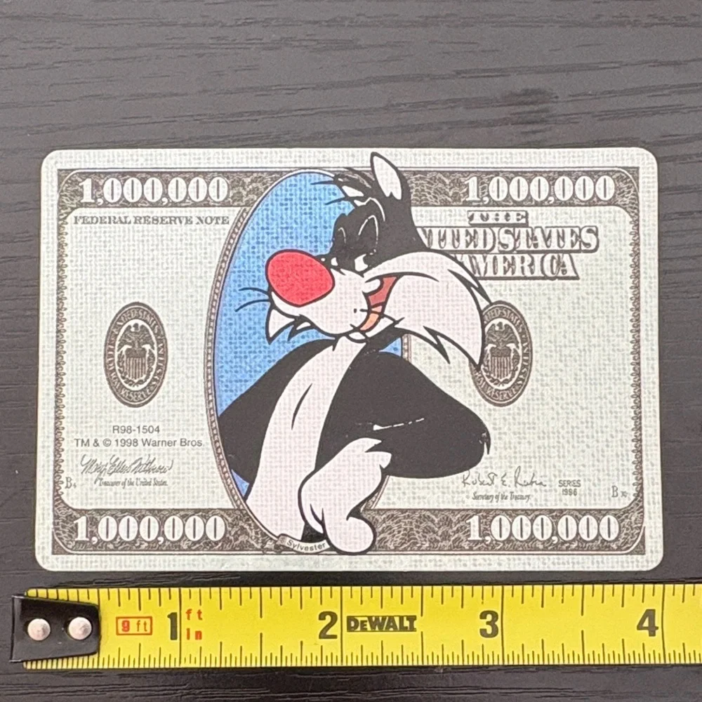 Vintage Looney Tunes Stickers - set of 3